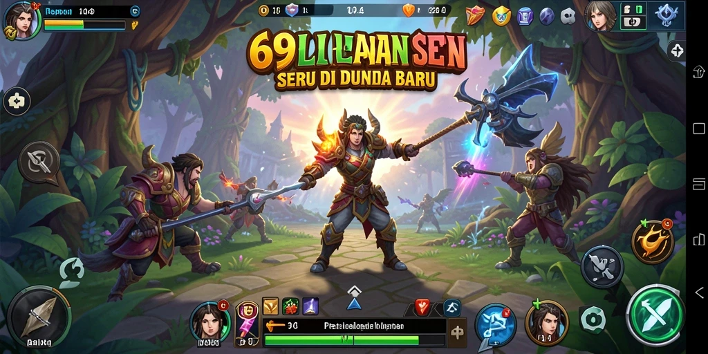 Tampilan gameplay mengasyikkan di <strong>69LIVE</strong> dengan berbagai rintangan yang dihadapi.
