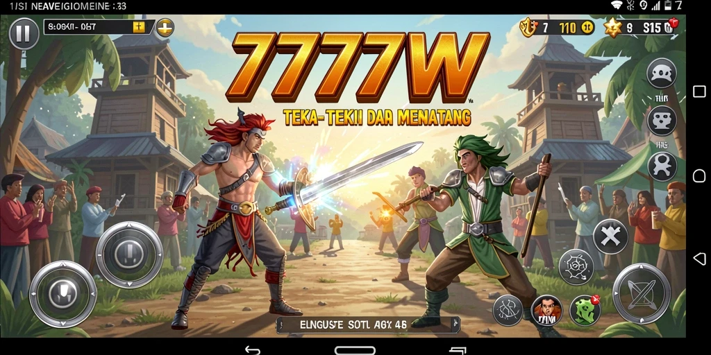Tampilan gameplay <strong>7777W</strong> yang menarik dengan teka-teki menantang.