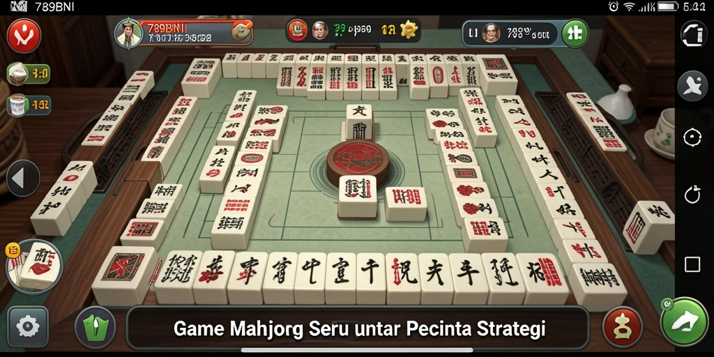 Screenshot gameplay Mahjong 789BNI yang menampilkan keseruan dan tantangan.