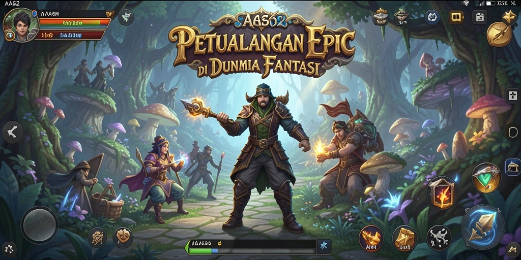 Tampilan gameplay <strong>AA62</strong> menampilkan pertarungan epik dan eksplorasi yang mengesankan.