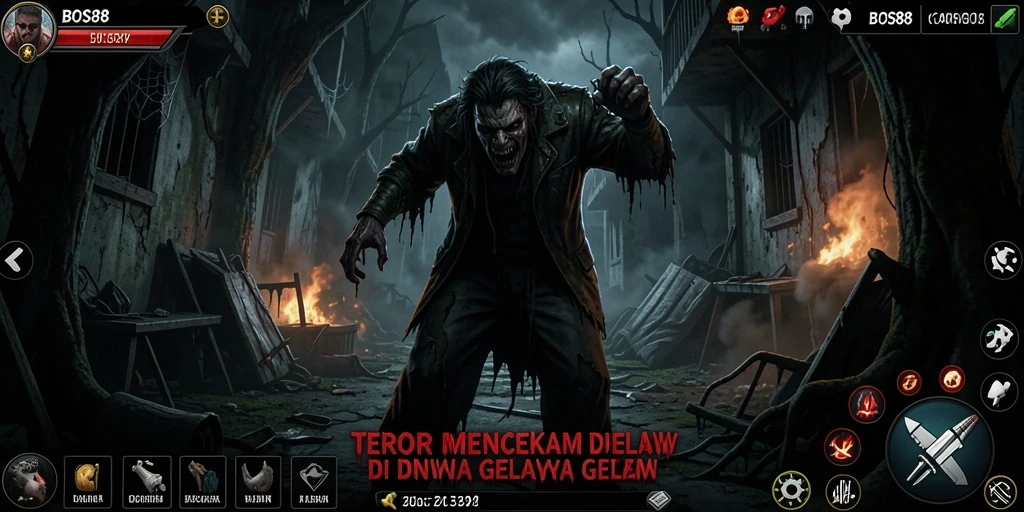Screenshot gameplay BOS88 menampilkan ketegangan yang mencekam.