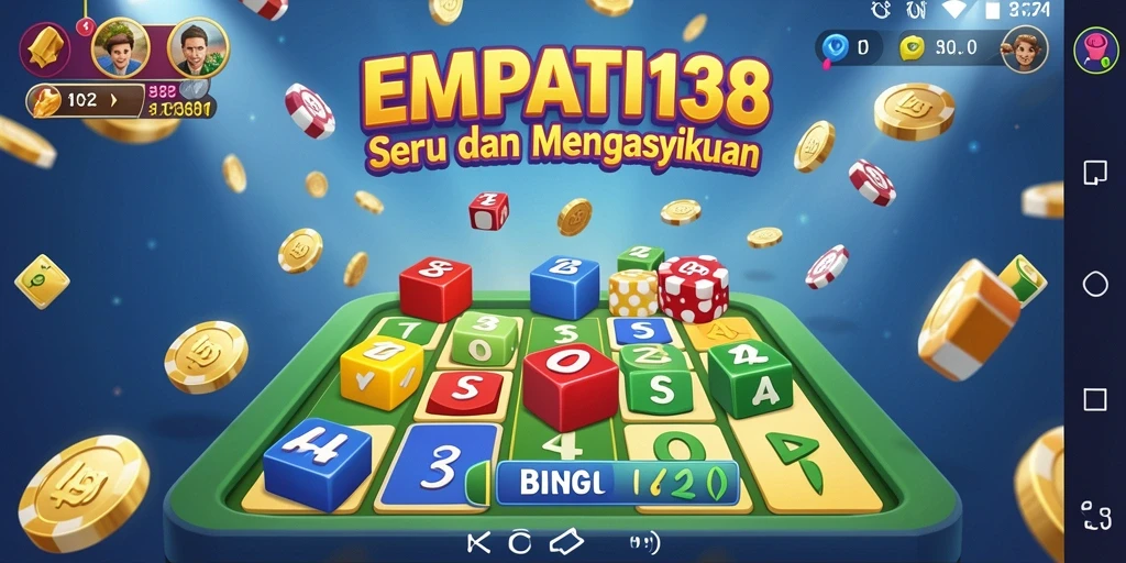 Tampilan aksi permainan Bingo di EMPATI138 yang seru dan interaktif.
