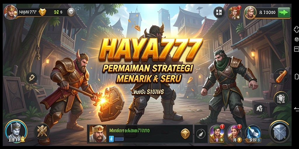 Screenshot utama HAYA777 menampilkan adegan strategis dalam pertempuran yang mendebarkan.