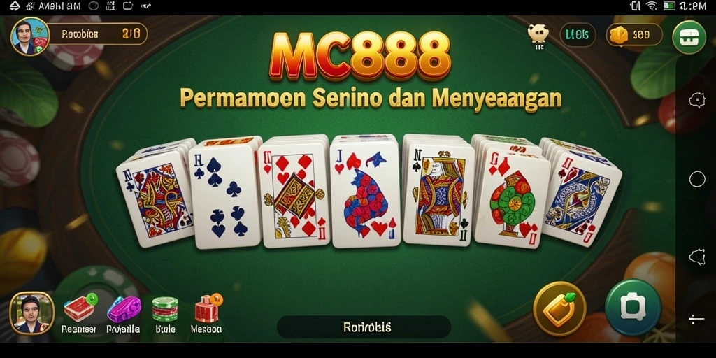 Tampilan gameplay seru MC888 dengan pemain yang berinteraksi.
