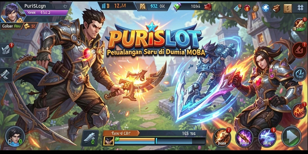 Tampilan gameplay menarik dari <strong>PURISLOT</strong> yang menegangkan.