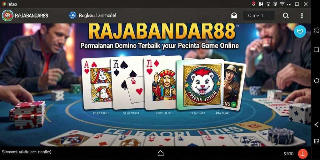 Tampilan gameplay seru dan menarik di RAJABANDAR88.