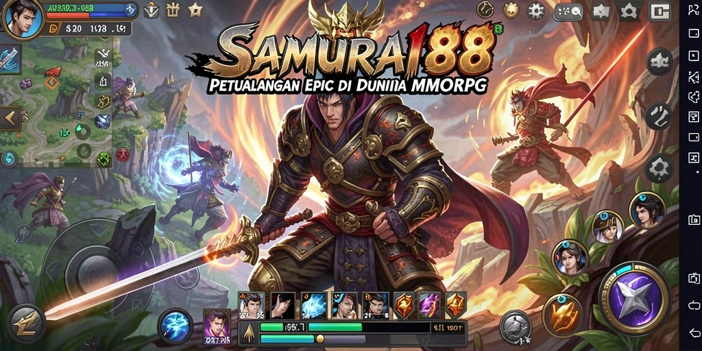 Tangkap momen seru dalam gameplay SAMURAI88 yang menampilkan pertarungan epik.