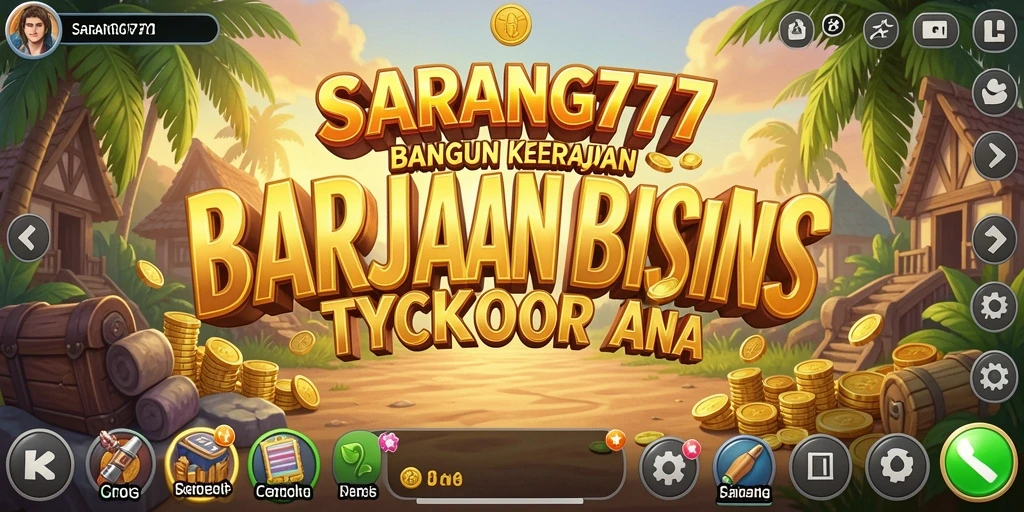 Tampilan menarik dari gameplay SARANG777 yang seru dan menantang.