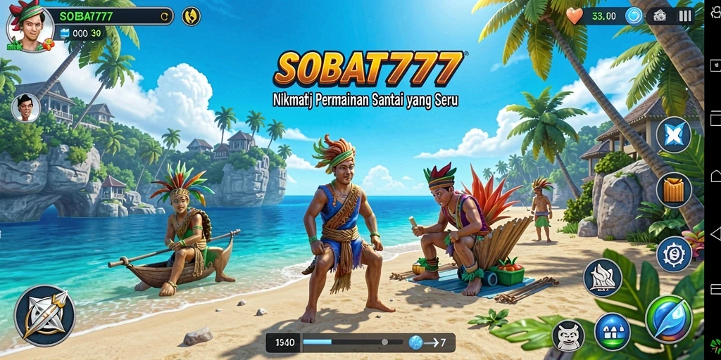 Tampilan gameplay SOBAT777 yang menarik dan menyenangkan.