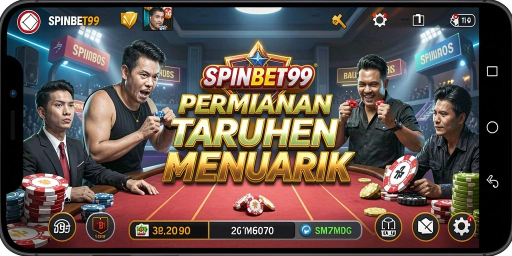 Tampilan gameplay menarik dan interaktif dari SPINBET99.
